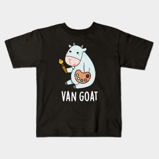 Van Goat Funny Artist Pun Kids T-Shirt